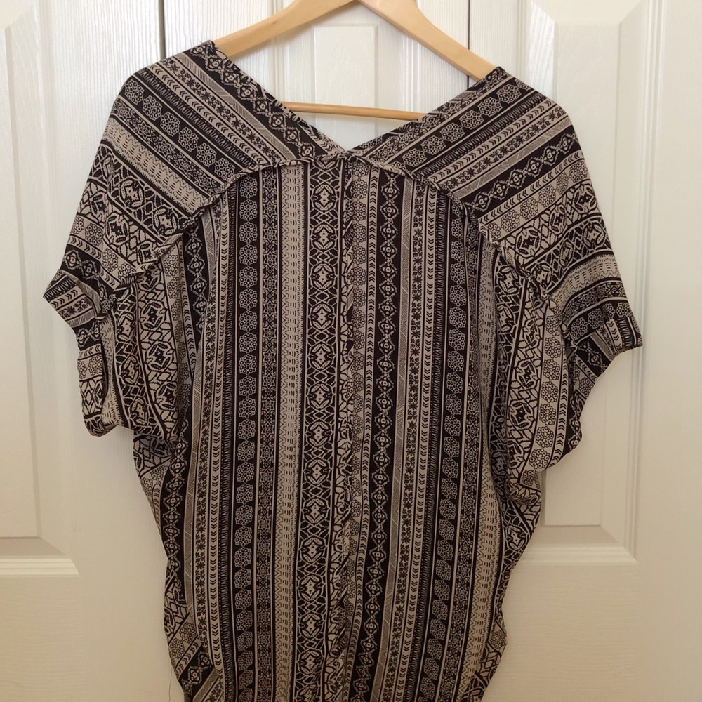 Multi-Patterned Blouse - Picture 2 of 2